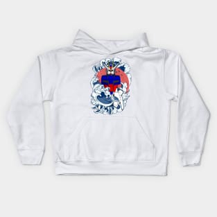 GAT-X105 Strike Gundam Kids Hoodie